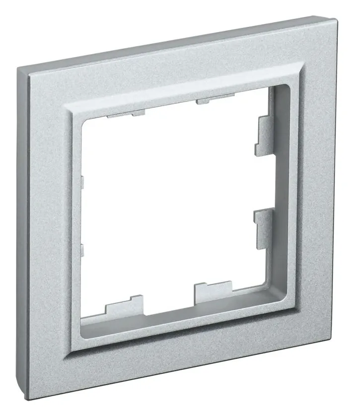 Рамка 1-м BRITE РУ-1-БрА алюм. IEK BR-M12-K47