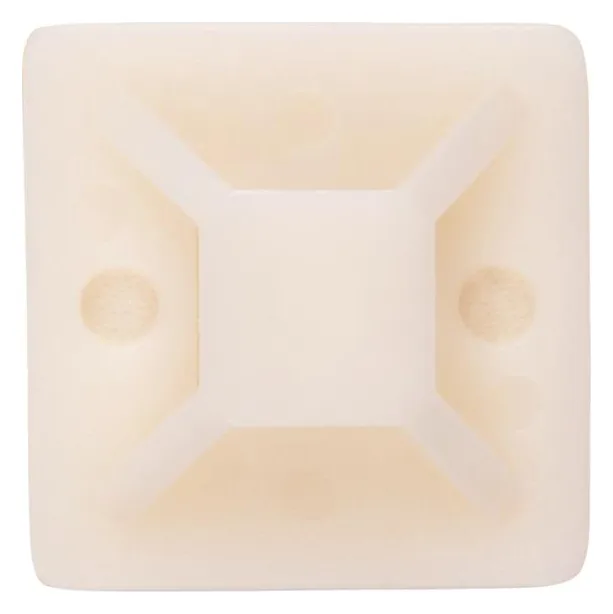 Площадка самоклеящаяся под хомуты PCP-SG 25х25-100WH PA6.6 бел. (уп.100шт) JazzWay 5055049
