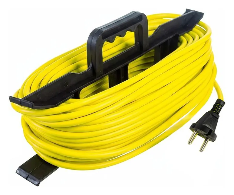 Удлинитель-шнур на рамке 1х50м без заземл. 10А IP20 1.3кВт Союз 481S-5105