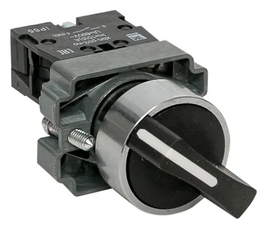 Переключатель BD21 2P короткая ручка NO IP65 PROxima EKF xb2-bd21-65