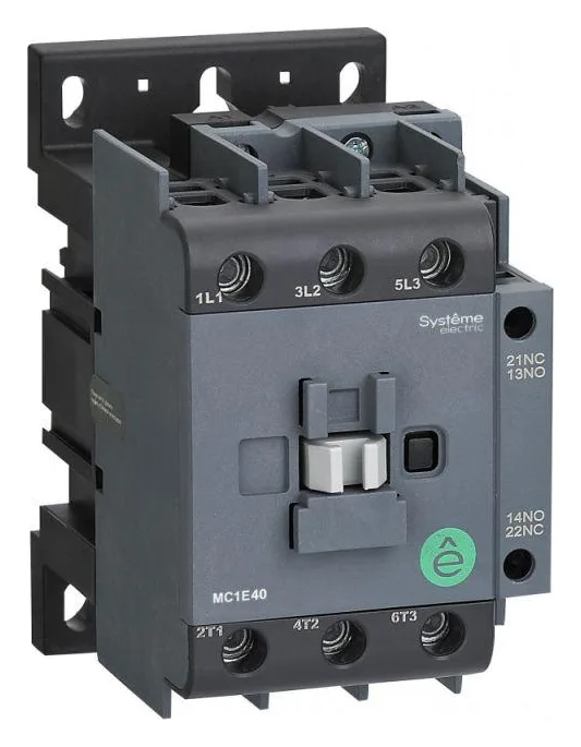 Контактор MC1E 3п 50А кат. 220В/230В AC 1НО+1НЗ SE MC1E50M7