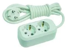 Удлинитель 2х2м с заземл. 16А IP20 Makel MGP112