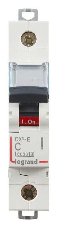 Выключатель автоматический модульный 1п C 4А 6кА DX3-E 6000 1мод. 230/400В Leg 407259