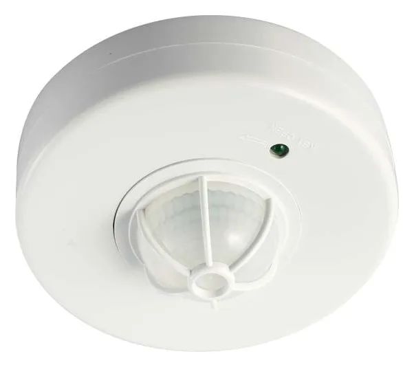 Датчик движения PMS-IR 024 1200Вт 360град. 2-6м IP20 WH JazzWay 5012974