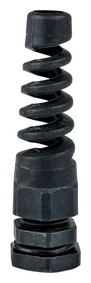 Сальник PG9 d4-8мм (d отверст. 15мм) IP54 с гибким отводом EKF plc-pg-9-g