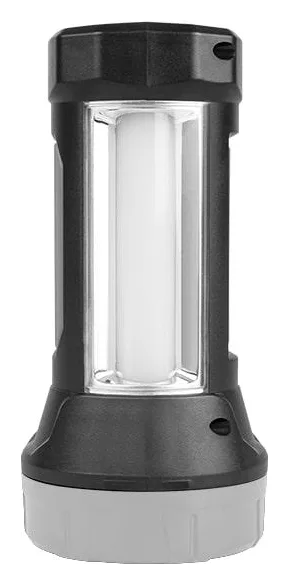 Фонарь-прожектор аккумуляторный AccuF7-L1W/L16-bk 1Вт 73лм + боков. панель 16х0.5Вт 120лм IP20 аккум. 0.9А.ч черн. ФАZА 5014794