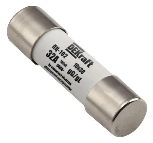 Предохранитель ПЦ-102 2А 10х38 DEKraft 21360DEK