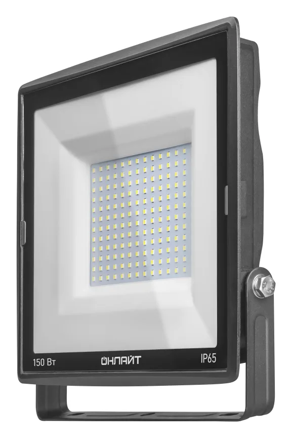 Прожектор светодиодный 14 344 OFL-150-6.5K-BL-IP65-LED 150Вт 6500К IP65 12000лм черн. ОНЛАЙТ 14344