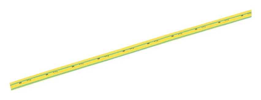 Трубка термоусадочная ТТУ нг-LS 50/25 желт./зел. 1м IEK UDRS-D50-1-K52