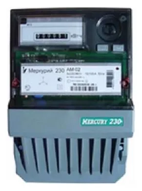 Счетчик Меркурий 230 AM-02 3ф 10-100А класс точн. 1.0 1 тариф. импульс. вых. на панель мех. ОУ Инкотекс 00000034804