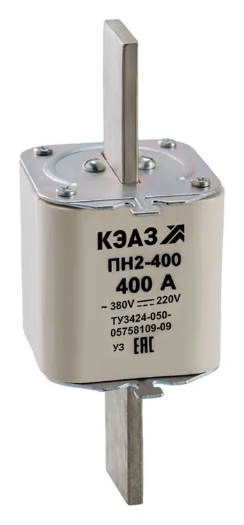 Вставка плавкая ПН2 400 400А У3 КЭАЗ 110892