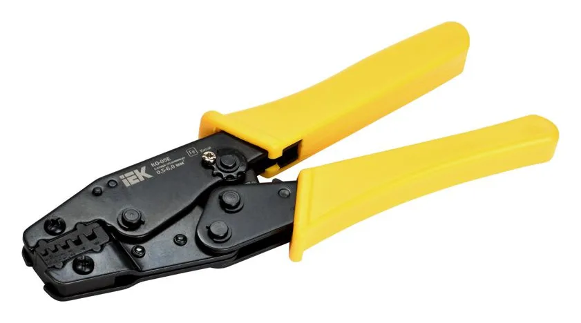 Клещи для обжима КО-05Е 0.5-6мм для Е типа IEK TKL20-D05-006