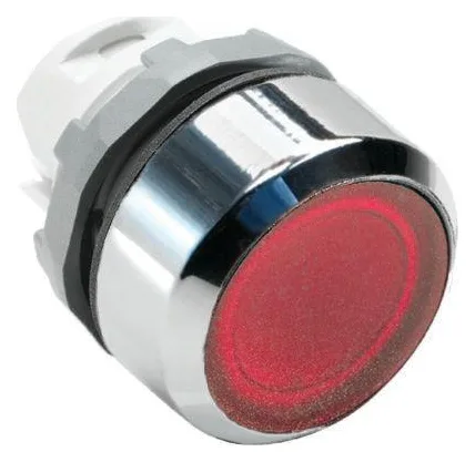 Кнопка MP1-21R без фикс. с инд. кр. ABB 1SFA611100R2101