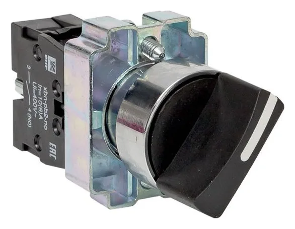 Переключатель BD21 2P короткая ручка NO EKF xb2-bd21