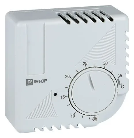 Термостат NO/NC (охлаждение/обогрев) накладной 16А 230В IP20 PROxima EKF thermo-no-nc-wall