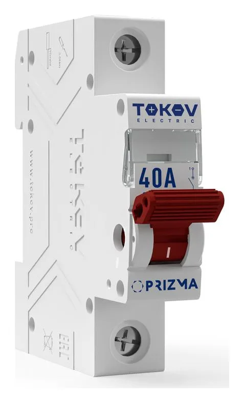 Выключатель нагрузки модульный 1п 40А PRIZMA TOKOV ELECTRIC TKE-PZ60-MDSI-1-40