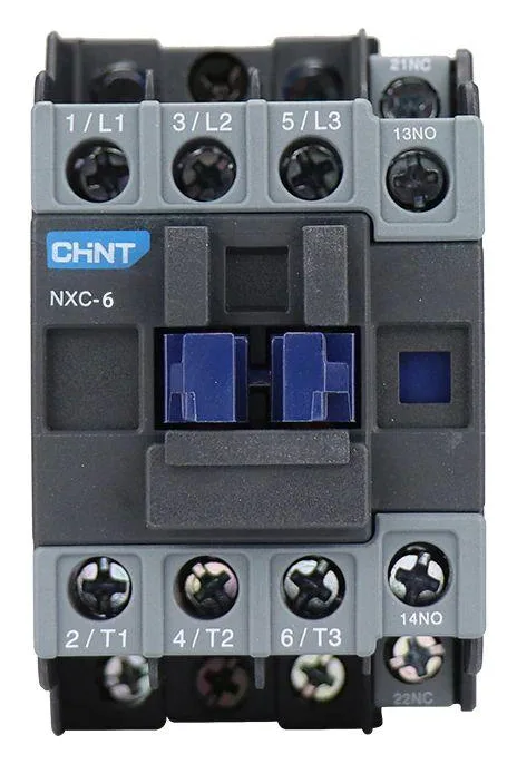Контактор NXC-06 6А кат. 220В AC 1НО+1НЗ AC-3 (R) CHINT 836696