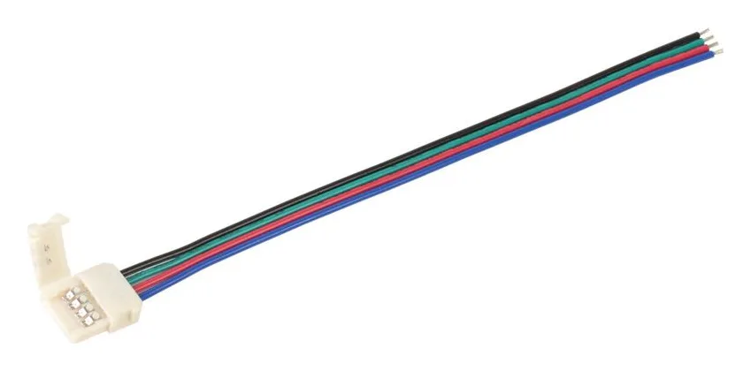 Коннектор RGB 10мм (15см-разъем) (уп.3шт) IEK LSCON10-RGB-213-03