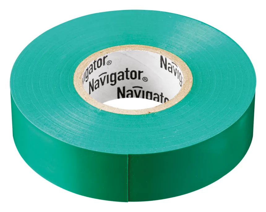 Изолента ПВХ 19мм (рул.20м) зел. NIT-A19-20/G Navigator 71113