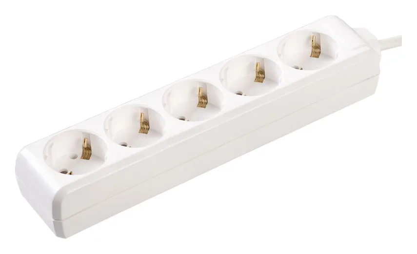 Удлинитель 5х5м с заземл. 16А IP20 У05 2P+PE 250В 3х1 IEK WYP10-16-05-05-Z-N