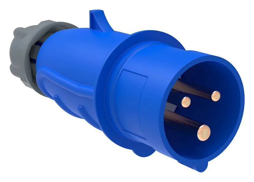 Вилка эл. каб. 32А 2P+PE 220В IP44 MAGNUM ССИ-023 IEK PSN01-032-3