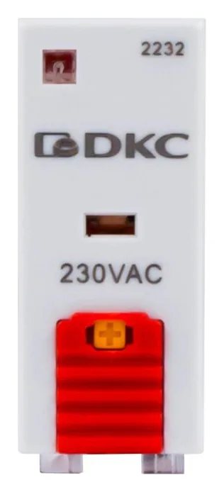 Реле одиночное 230В AC 2 прекидн. контакта DKC IR-230AC-2CO-D