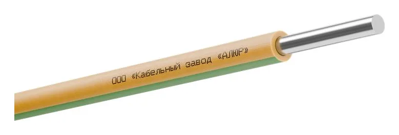Провод ПАВ 1х6 ОК 220В Ж/З (бухта) (м) АЛЮР 00-00009947