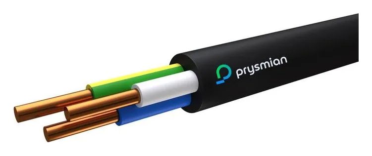 Кабель ВВГнг(А)-LSLTx 3х1.5 ОК (N PE) 0.66кВ (бухта) (м) РЭК-PRYSMIAN 3903040101