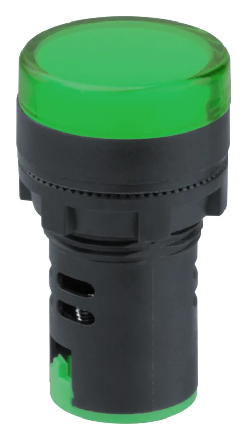 Лампа индикаторная 82 807 NBI-I-AD22-24-G d22мм 24В AC/DC зел. Navigator 82807