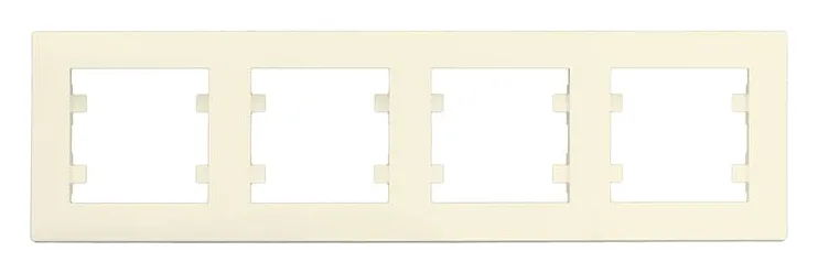 Рамка 4-м Karea RIZZ крем Makel 88010704