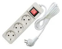 Удлинитель 3х10м с заземл. 10А IP20 2.2кВт ПВС с выкл. Союз 481S-7310