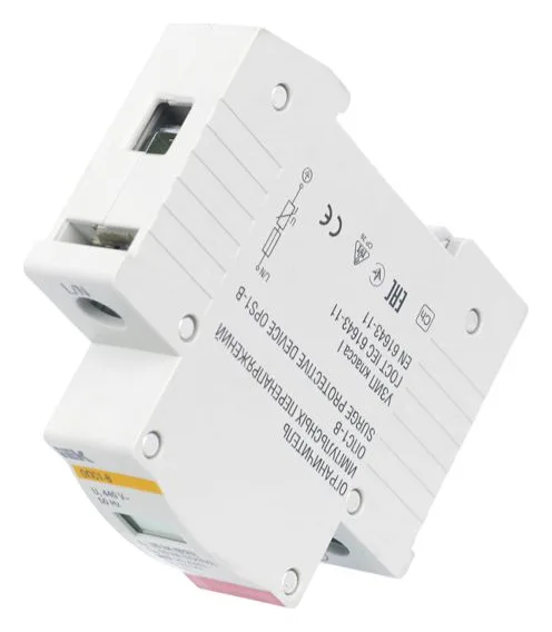 Ограничитель перенапряжения ОПС1-B 1P KARAT IEK MOP20-1-B