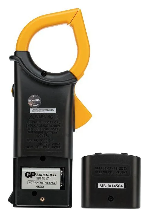 Клещи токовые M266F Mastech 13-1304