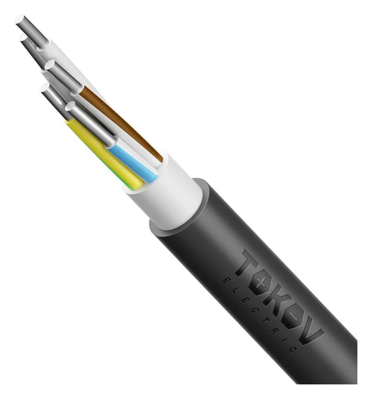 Кабель TOKOV ELECTRIC АВВГнг(А)-LS 5х35 ОК (N PE) 0.66кВ (м) УТ000030801