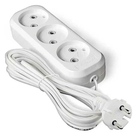 Удлинитель 3х5м без заземл. 6А IP20 У6-639 ШВВП 2х0.75 UNIVersal 9631934