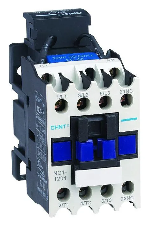 Контактор NC1-1201 12А кат. 400В AC 1НЗ AC-3 (R) CHINT 221143
