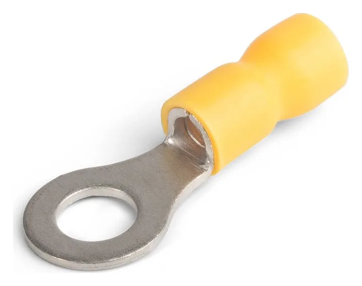 Наконечник кабельный кольцевой изолированный НКИ 6.0-6 EasyFix (уп.100шт) КВТ 108559