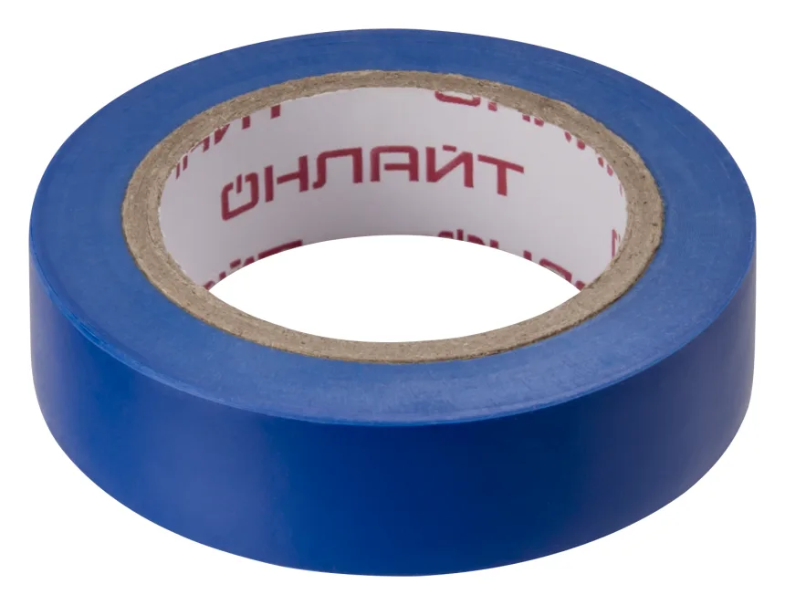 Изолента ПВХ 71 675 OIT-B15-10/B син. ОНЛАЙТ 71675