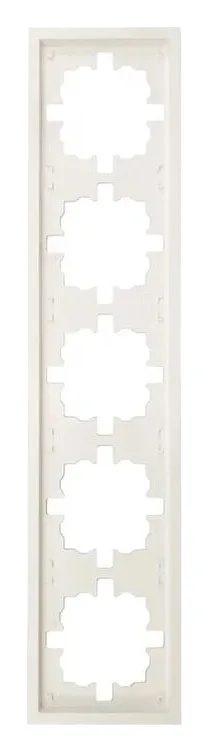 Рамка 5-м ZIMA горизонт. сл. кость LEZARD 704-9000-150