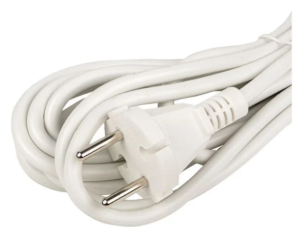 Удлинитель 2х5м без заземл. 10А IP20 Эксперт 2.2кВт ПВС 2х0.75 PROxima EKF UBA10-275-2-05
