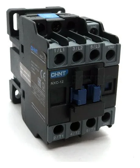 Контактор NXC-12 12А кат. 220В AC 1НО+1НЗ AC-3 (R) CHINT 836712