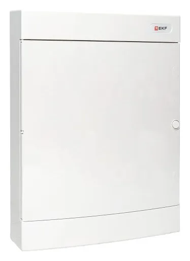 Щит распределительный навесной Unix 3х18мод. IP41 бел. дверь PROxima EKF ux-3x18-nw