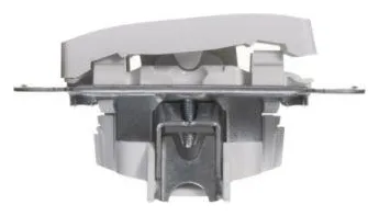 Кнопка нажимная 1-кл. СП Glossa 10А IP20 (сх. 1) 10AX механизм бел. SE GSL000115