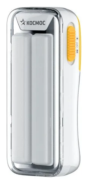 Фонарь-светильник аккумуляторный COB LED 10Вт аккум. 4В 2А.ч ЗУ USB КОСМОС KOC118LED