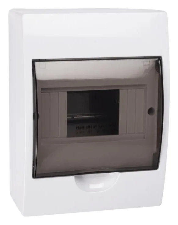 Бокс модульный накладной PDB/W 1006 WH (ЩРН-П- 6) IP41 пластик. JazzWay 5071650