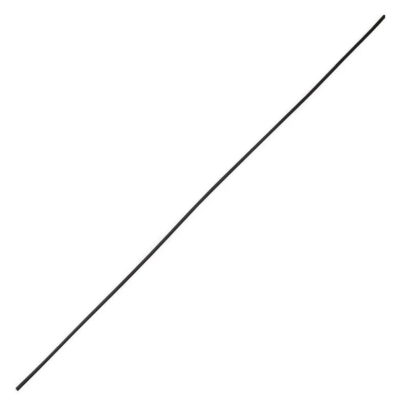 Трубка термоусадочная двустенная клеевая 4.8/1.6 (3:1) черн. 1м Rexant 20-4808