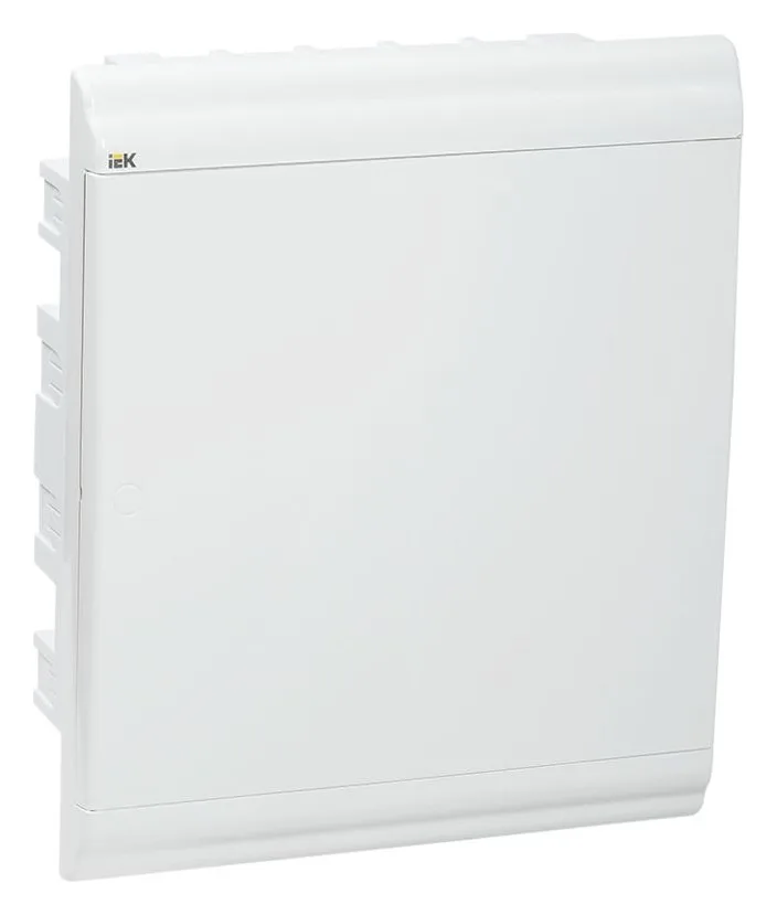 Бокс ЩРВ-П-24 мод. встраив. пластик IP41 PRIME бел. дверь IEK MKP82-V-24-WD-41-10