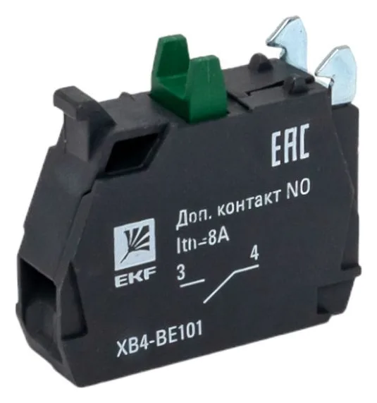 Контакт дополнительный NO зел. PROxima EKF XB4-BE101