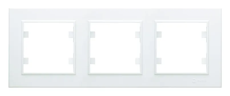 Рамка 3-м Karea горизонт. бел. Makel 56001703