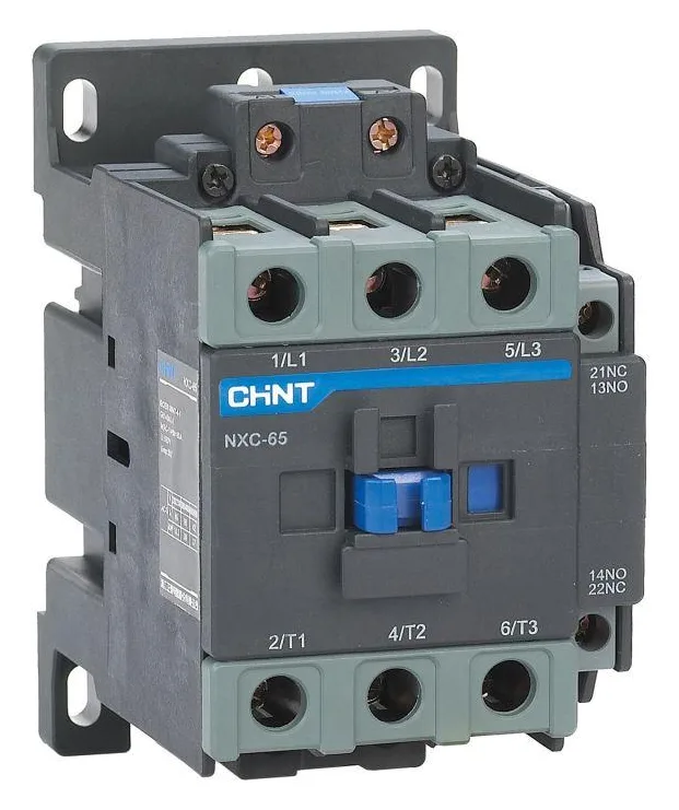 Контактор NXC-50 50А кат. 220В AC 1НО+1НЗ AC-3 (R) CHINT 836788